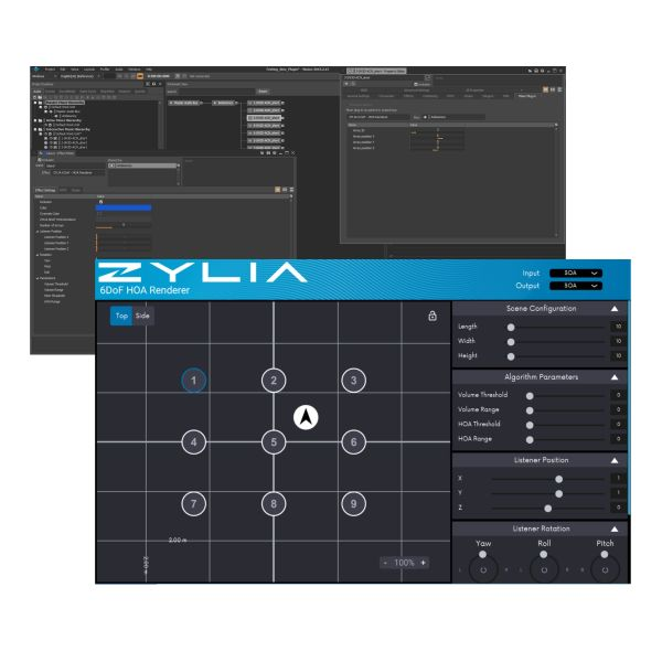ZYLIA 6DoF HOA Renderer plugin